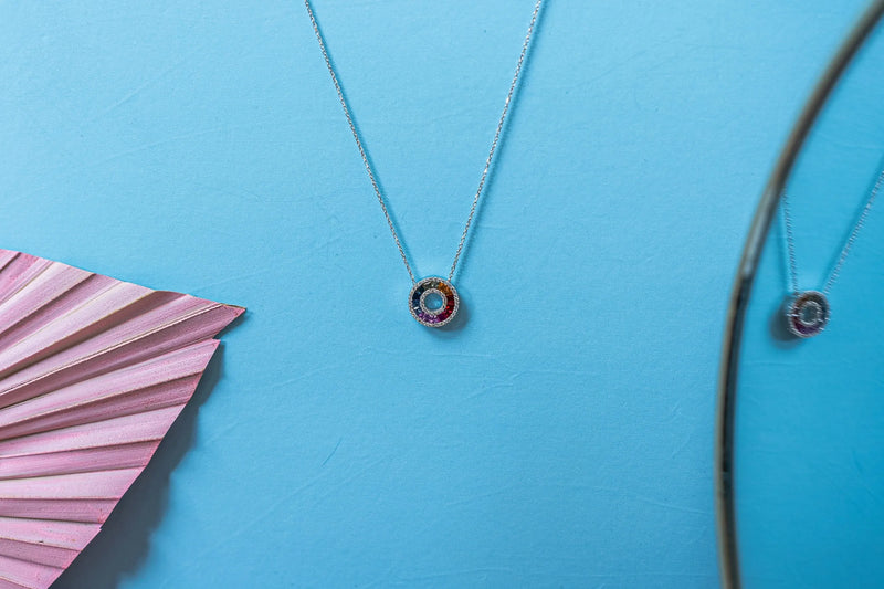 Colored Stone Pendants