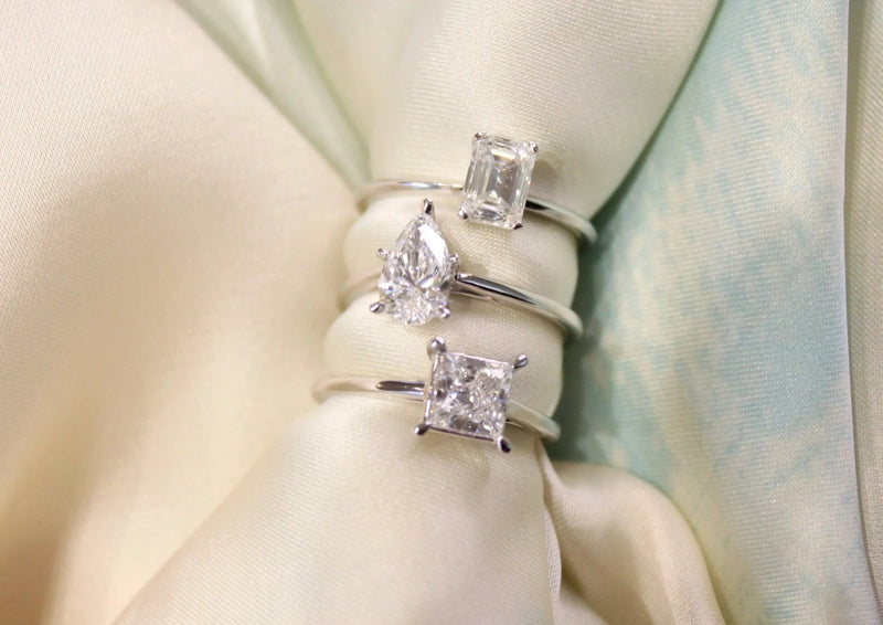 Princess Cut Gemstone Jewelry