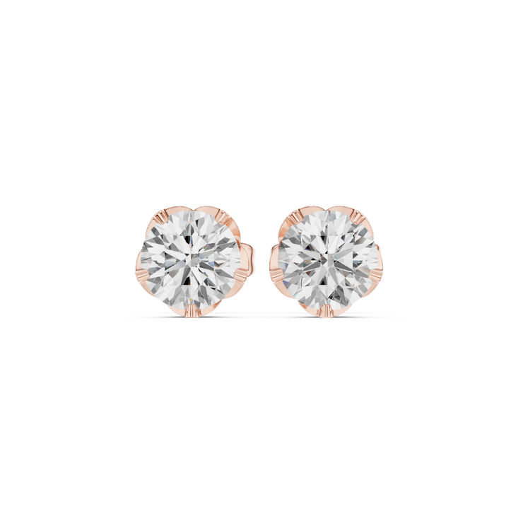 Iconic Elegance Diamond Stud Earrings