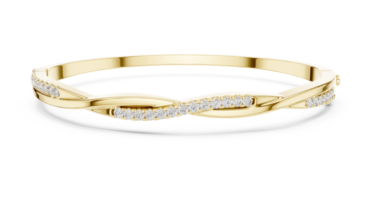Twisted Bangle Bracelet