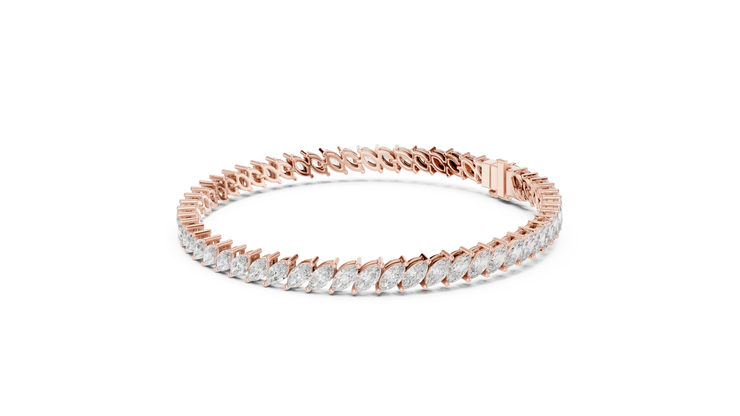 Marquise Cut Tennis Bracelet