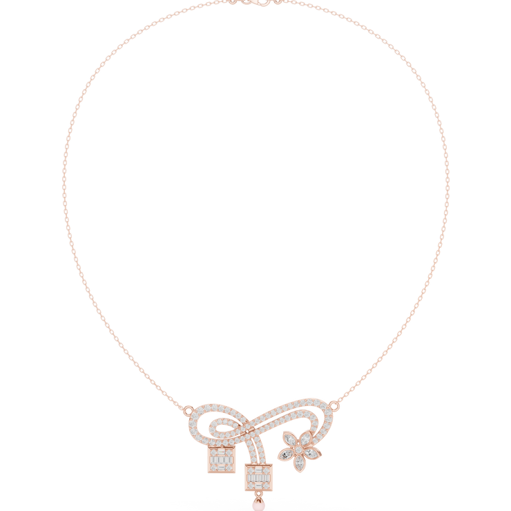 Infinity Diamond Necklace