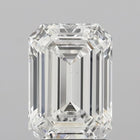 2.05ct F VVS2 Emerald Cut CVD Diamond