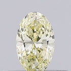 0.2ct Fancy Yellow Oval Lab-Grown Diamond | IGI Certified