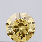 0.23ct Fancy Intense Yellow ROUND Lab-Grown Diamond | IGI Certified