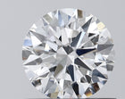 0.73ct Round D VVS2 Lab-Grown Diamond