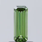 0.66ct Fancy Vivid Green Emerald Lab-Grown Diamond | IGI Certified
