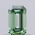 0.31ct Fancy Vivid Green Emerald Lab-Grown Diamond | IGI Certified