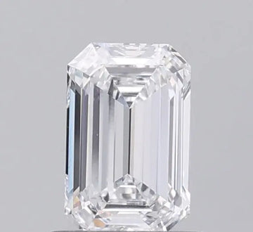 0.87ct Emerald D VVS1 Lab-Grown Diamond