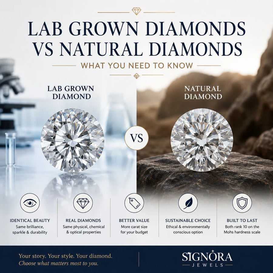 Lab Grown Diamonds vs Natural Diamonds: What You Need to Know