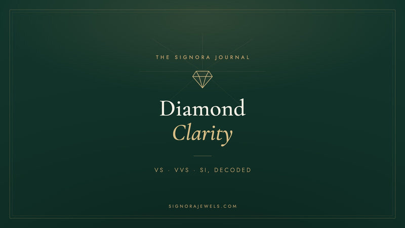 Diamond clarity chart explained - Signora Jewels