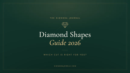 Diamond shapes guide 2026 by Signora Jewels — which cut is right for you