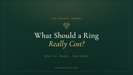 How much should an engagement ring cost in 2026 — real US prices guide by Signora Jewels