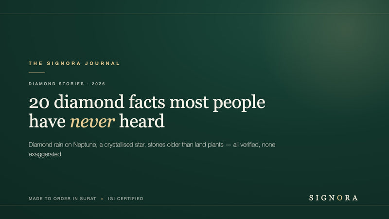 20 Diamond Facts Most People Have Never Heard