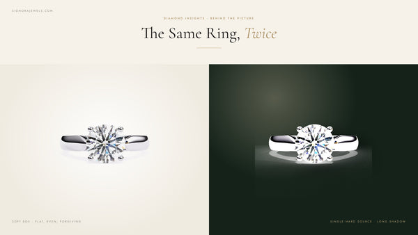 How We Photograph a Diamond in the Dark