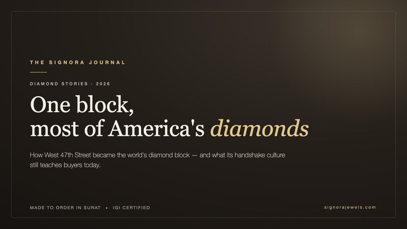 Inside New York's Diamond District: How 47th Street Became the World's Diamond Block