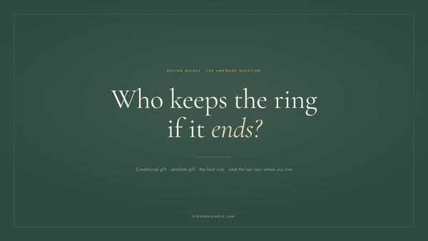 Who Keeps the Engagement Ring After a Breakup?