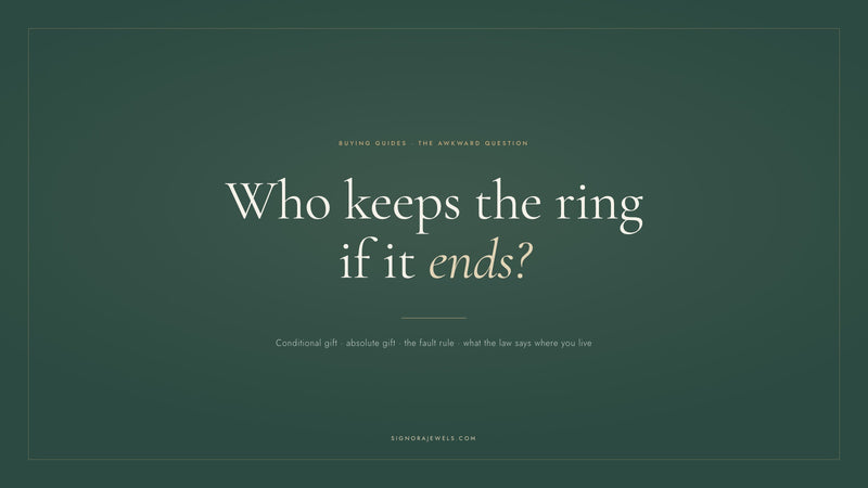 Who Keeps the Engagement Ring After a Breakup?