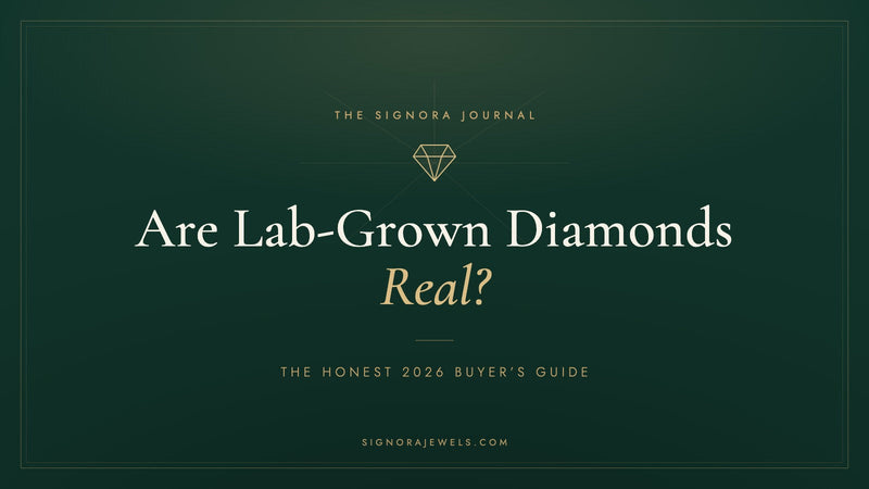 IGI-certified lab-grown diamond engagement ring by Signora Jewels