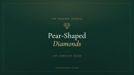 Pear-shaped diamonds complete guide - Signora Jewels