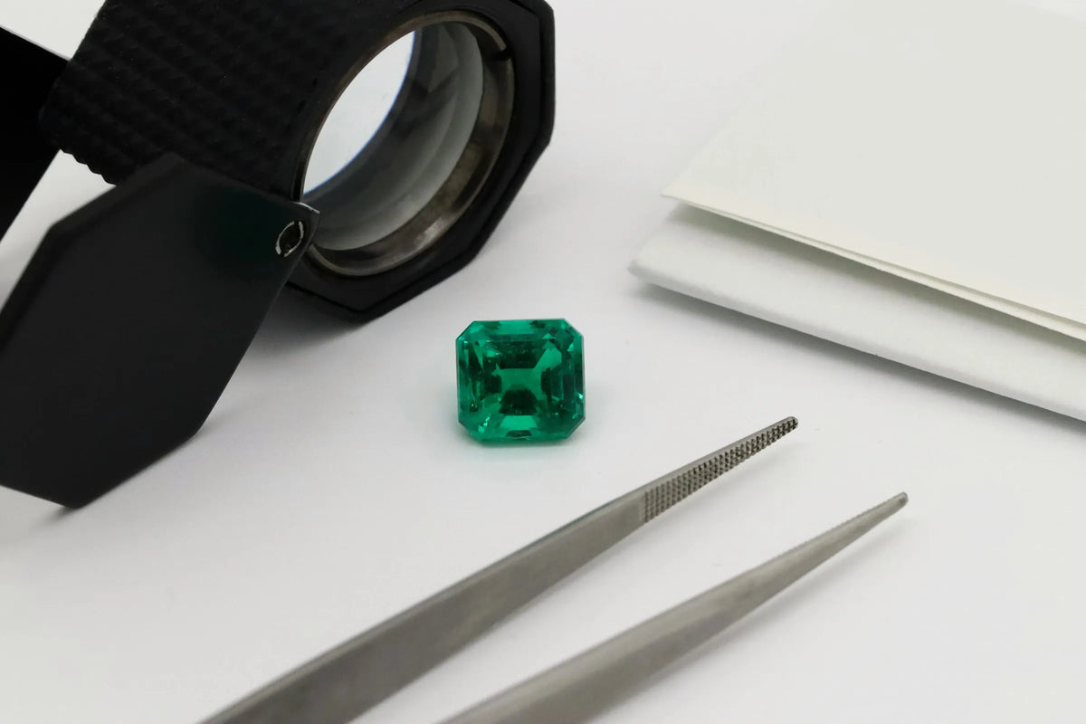 Green Gemstone Earrings — Signora Jewels