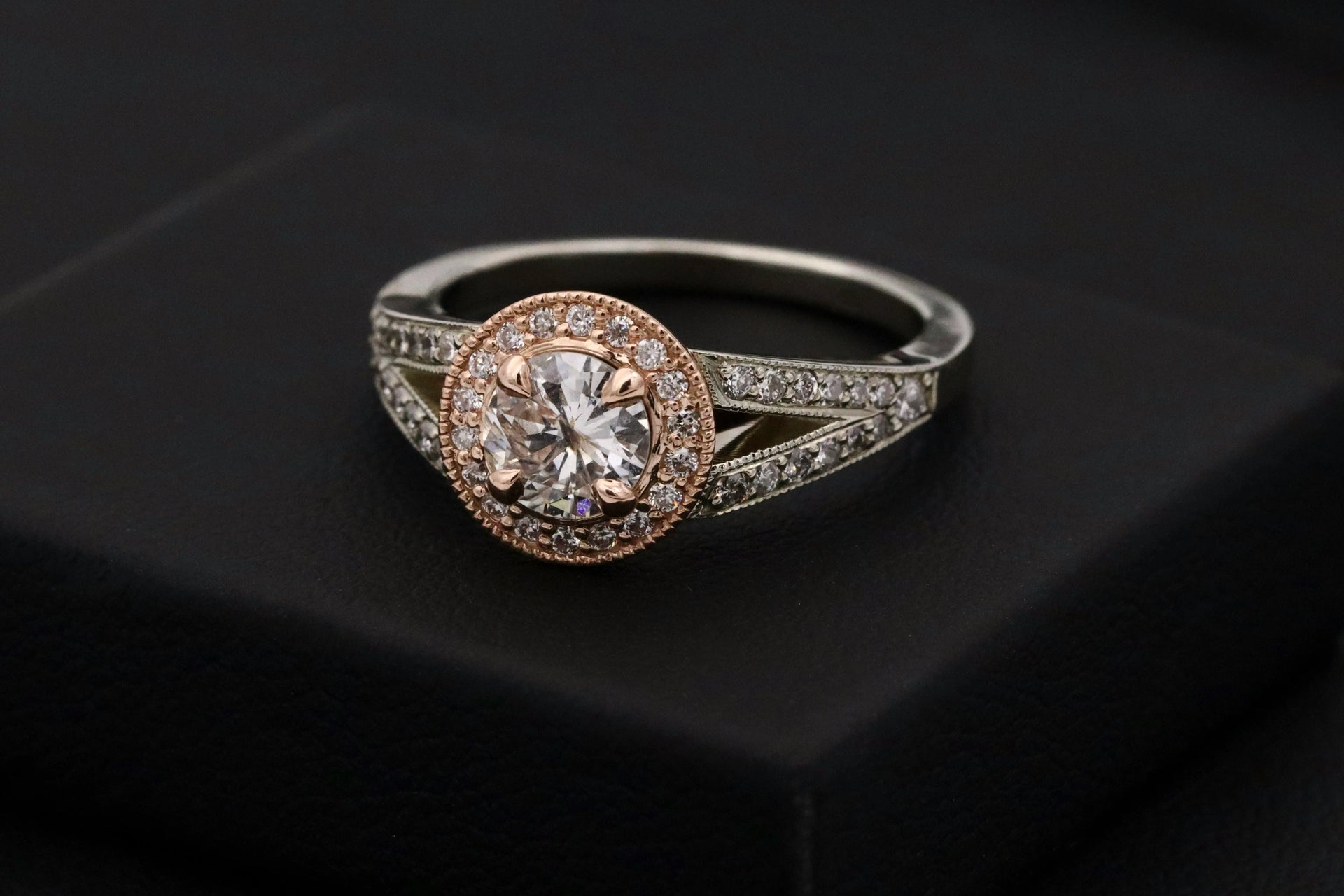Sapphire Halo Gemstone Jewelry