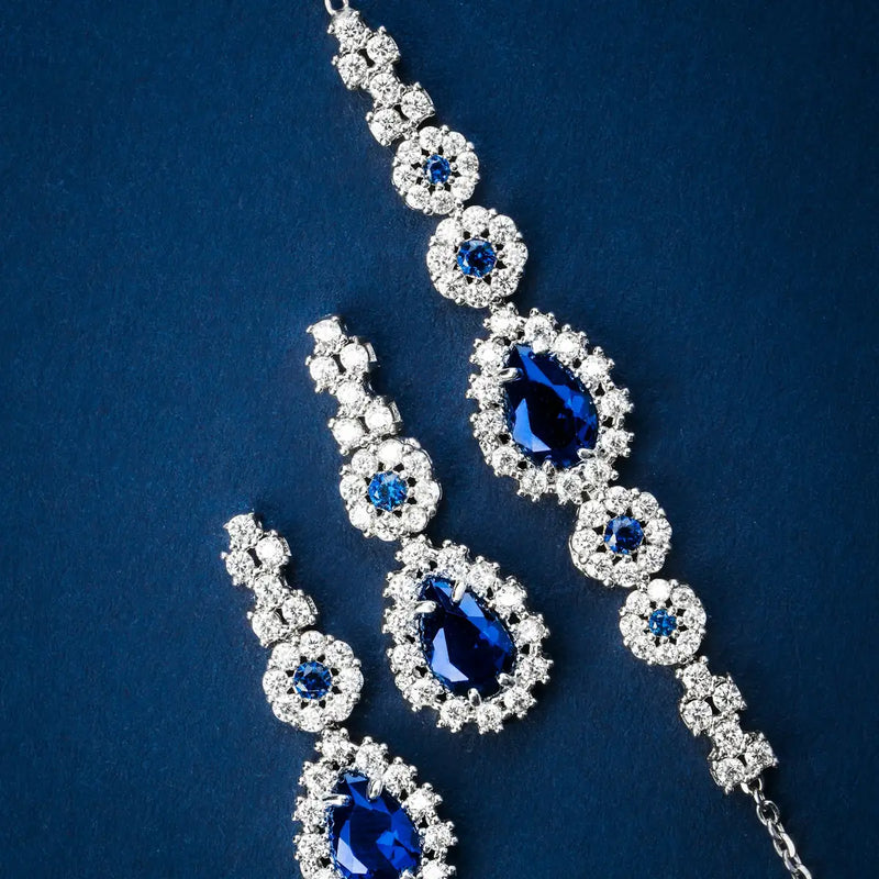 Blue Gemstone Jewelry