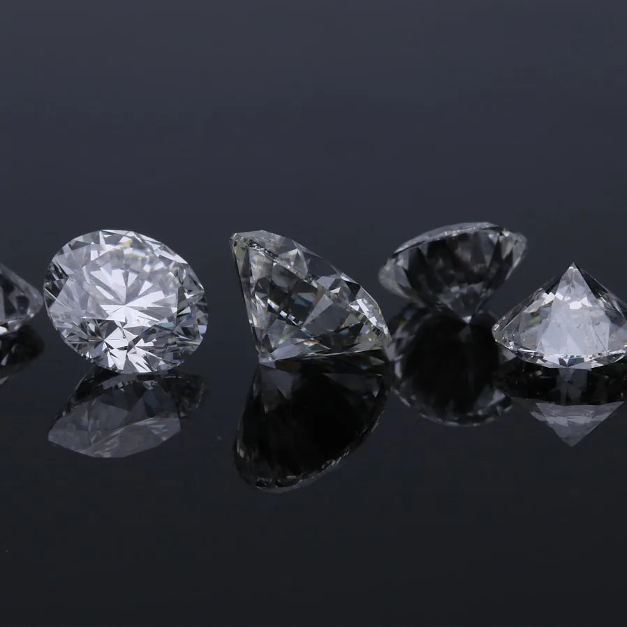 Two diamond set silver rings
