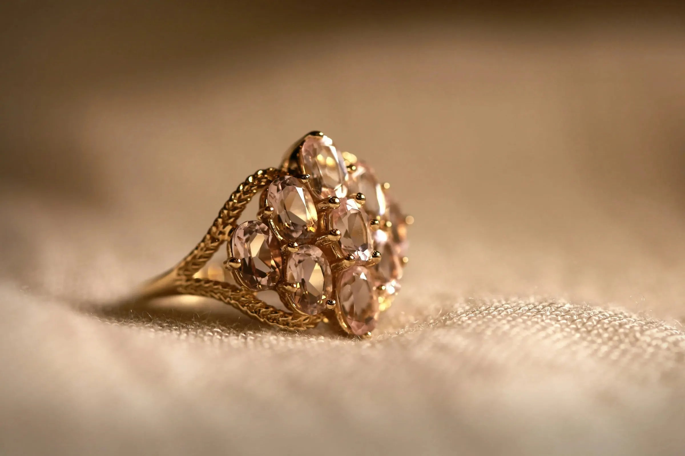 Vintage Basket Gemstone Jewelry — Signora Jewels