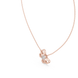 Butterfly diamond pendant in gold with lab grown diamonds by Signora Jewels
