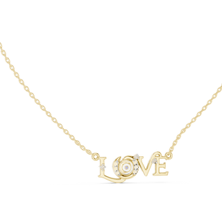 love lab grown diamond statement pendant in yellow gold