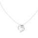 Swirl diamond pendant in gold with lab grown diamonds by Signora Jewels