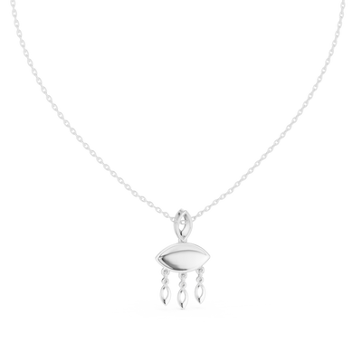 Evil Eye Dangle Pendant in Gold | Signora Jewels