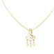 Evil Eye Dangle Pendant in Gold | Signora Jewels