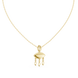 Evil Eye Dangle Pendant in Gold | Signora Jewels