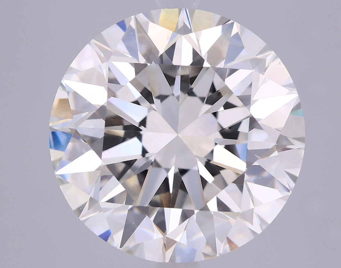 5.01ct Round F VVS2 Lab-Grown Diamond