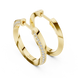 Gold diamond hoop earrings for women
