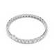 Diamond bracelet on a white background