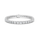 Diamond bracelet on a white background
