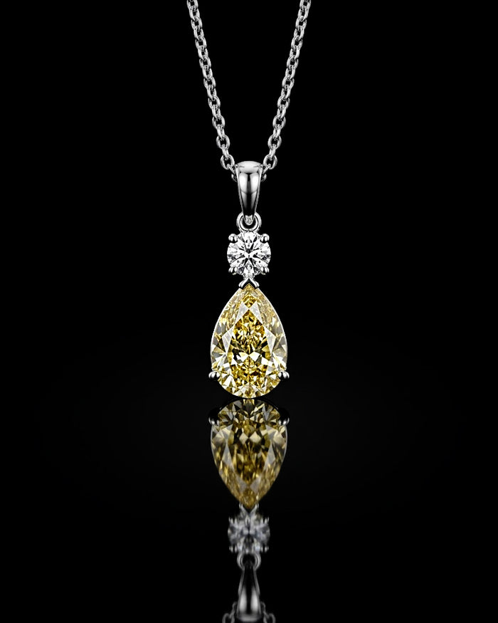 The Solenne — 3.00ct Pear Drop Pendant