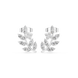 Marquise diamond floral earrings for women