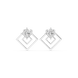 Princess cut diamond earrings for women