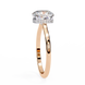 Classic Cushion Cut Hidden Halo Ring