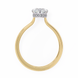 Marquise Hidden Halo Diamond Ring