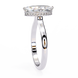 Marquise Hidden Halo Diamond Ring