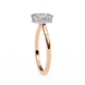 Princess Hidden Halo Diamond Ring