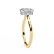 Princess Hidden Halo Diamond Ring