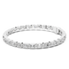 Diamond bracelet on a white background