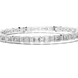 Diamond bracelet on a white background