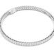 Oval cut lab grown diamond tennis bracelet in yellow gold white gold and rose gold with elegant luxury diamond setting